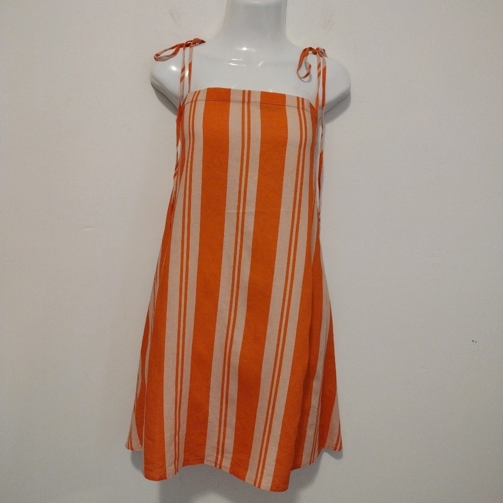 Princess Polly - Jorgie Linen Blend Mini Dress - Picture 3 of 16